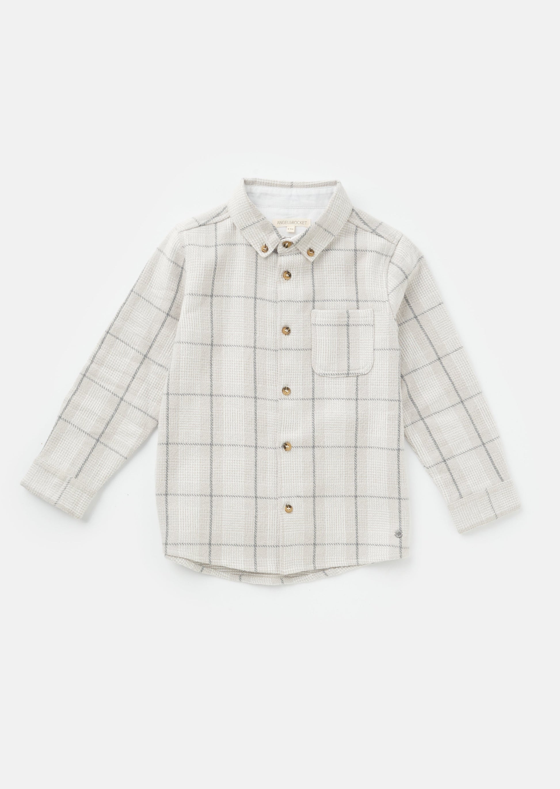 Noah Grey Check Pocket