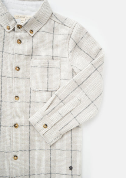 Noah Grey Check Pocket