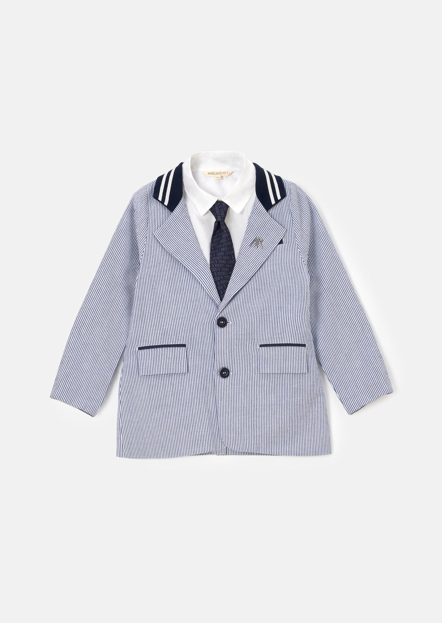 Angel & Rocket Blue Blazer Set