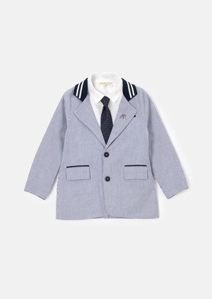 Angel & Rocket Blue Blazer Set