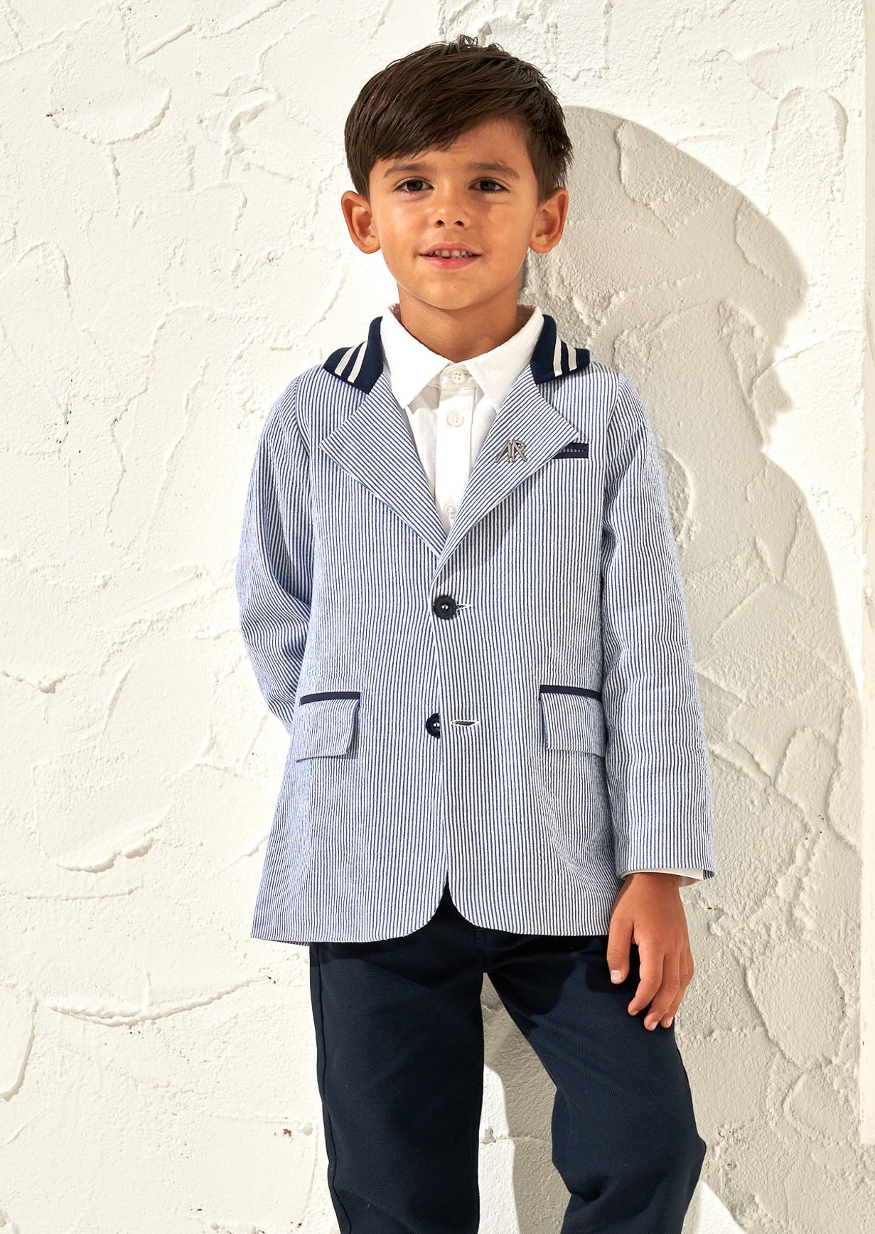 Angel & Rocket Blue Blazer Set