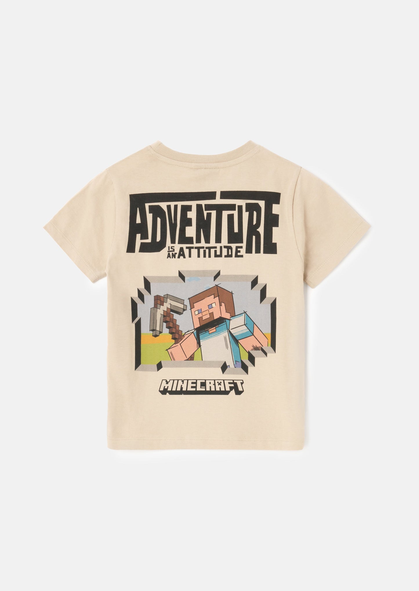 Minecraft Stone Print T Shirt