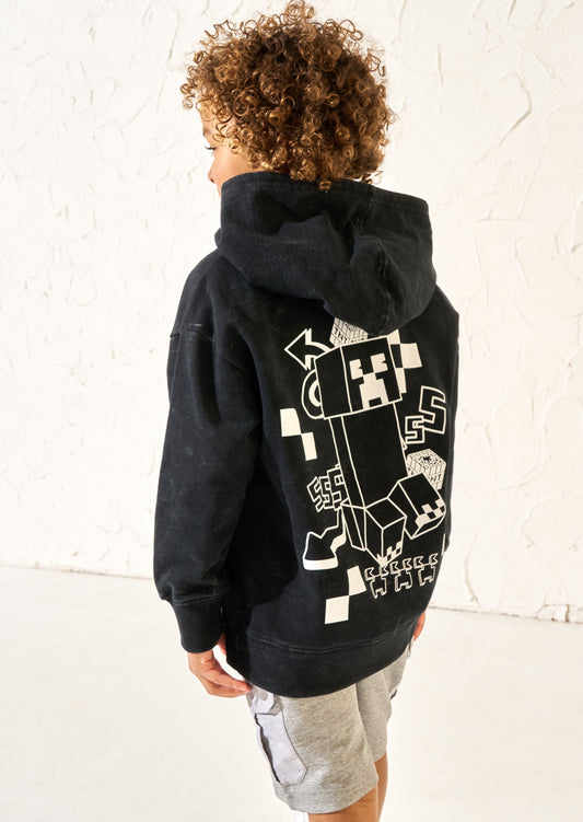 Minecraft Black Hoodie