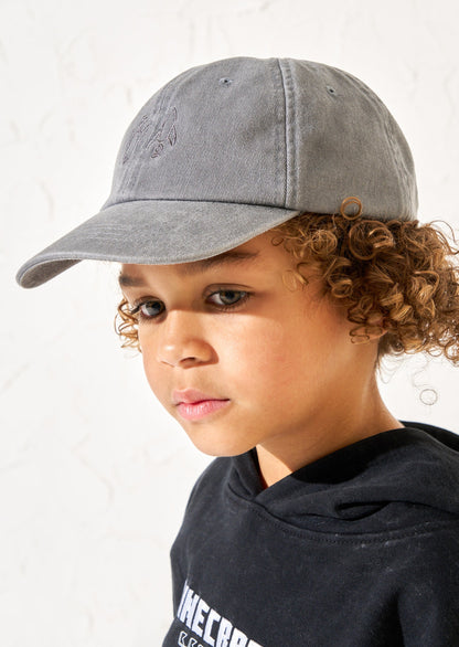 Authentic Grey Baseball Cap