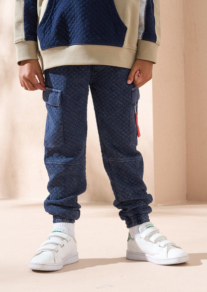 Blue Cargo Kids Joggers