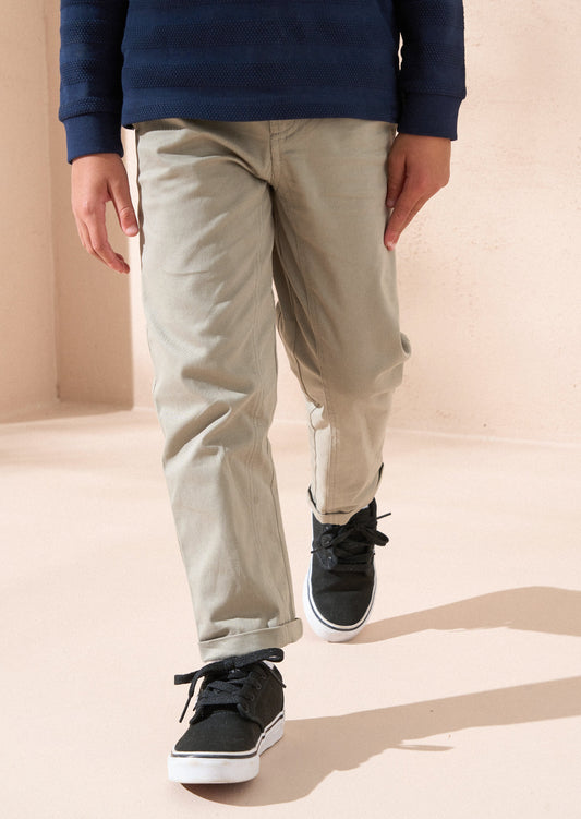 Boys Stone Chino Pants