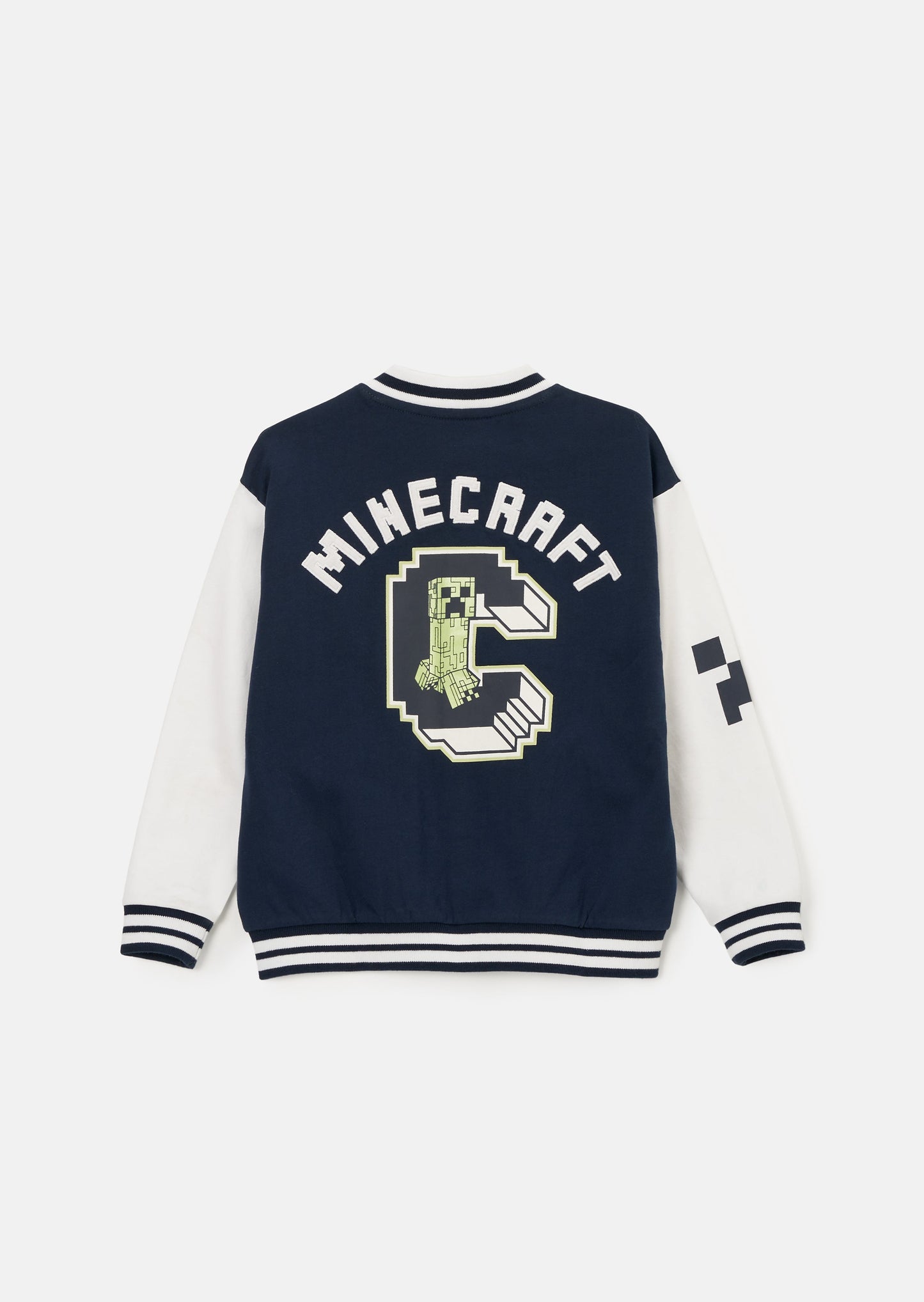 Minecraft Navy Varsity Jacket