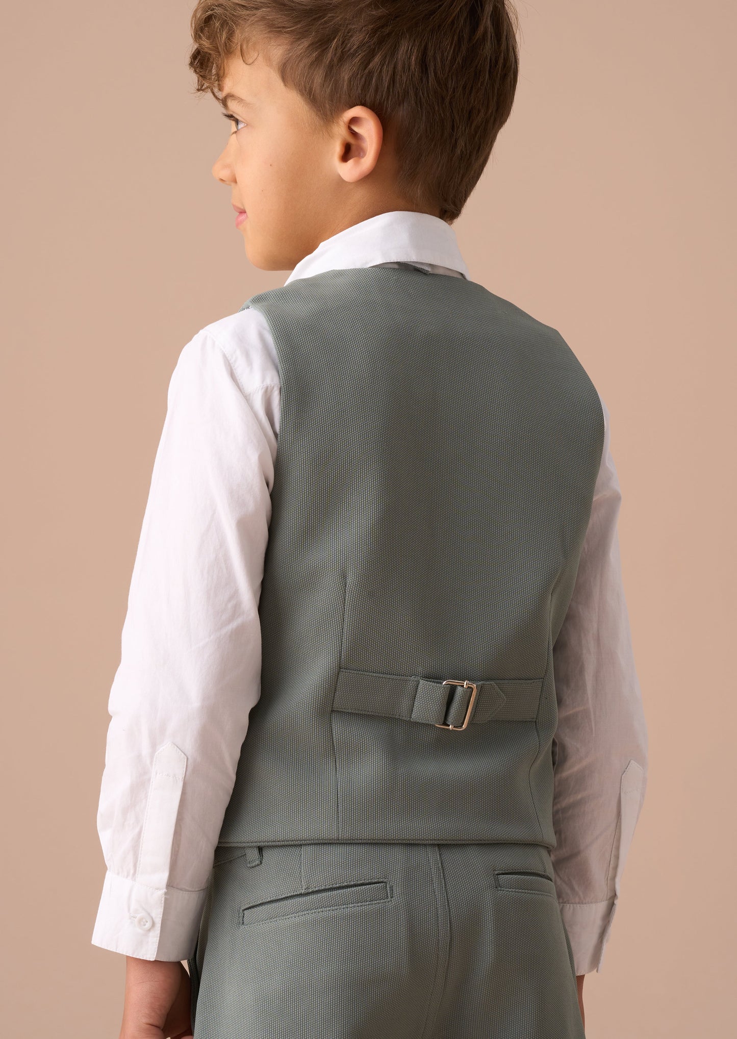 Benjamin Green Smart Textured Waistcoat Set