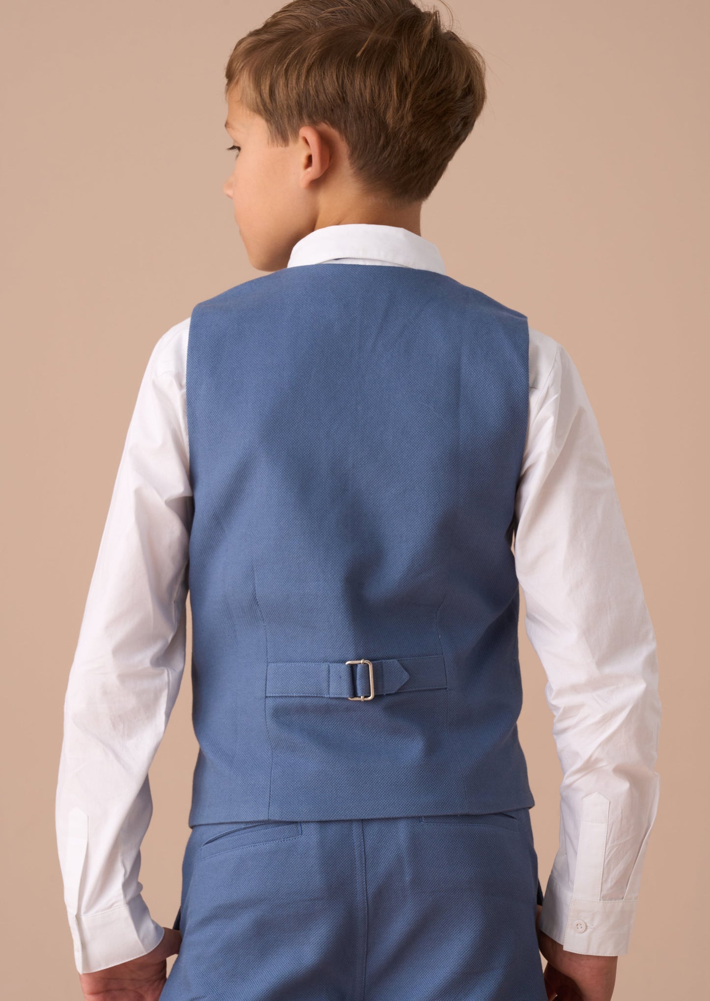 Matty Blue Waistcoat Set