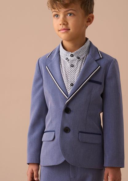 Boys Blue Smart Blazer