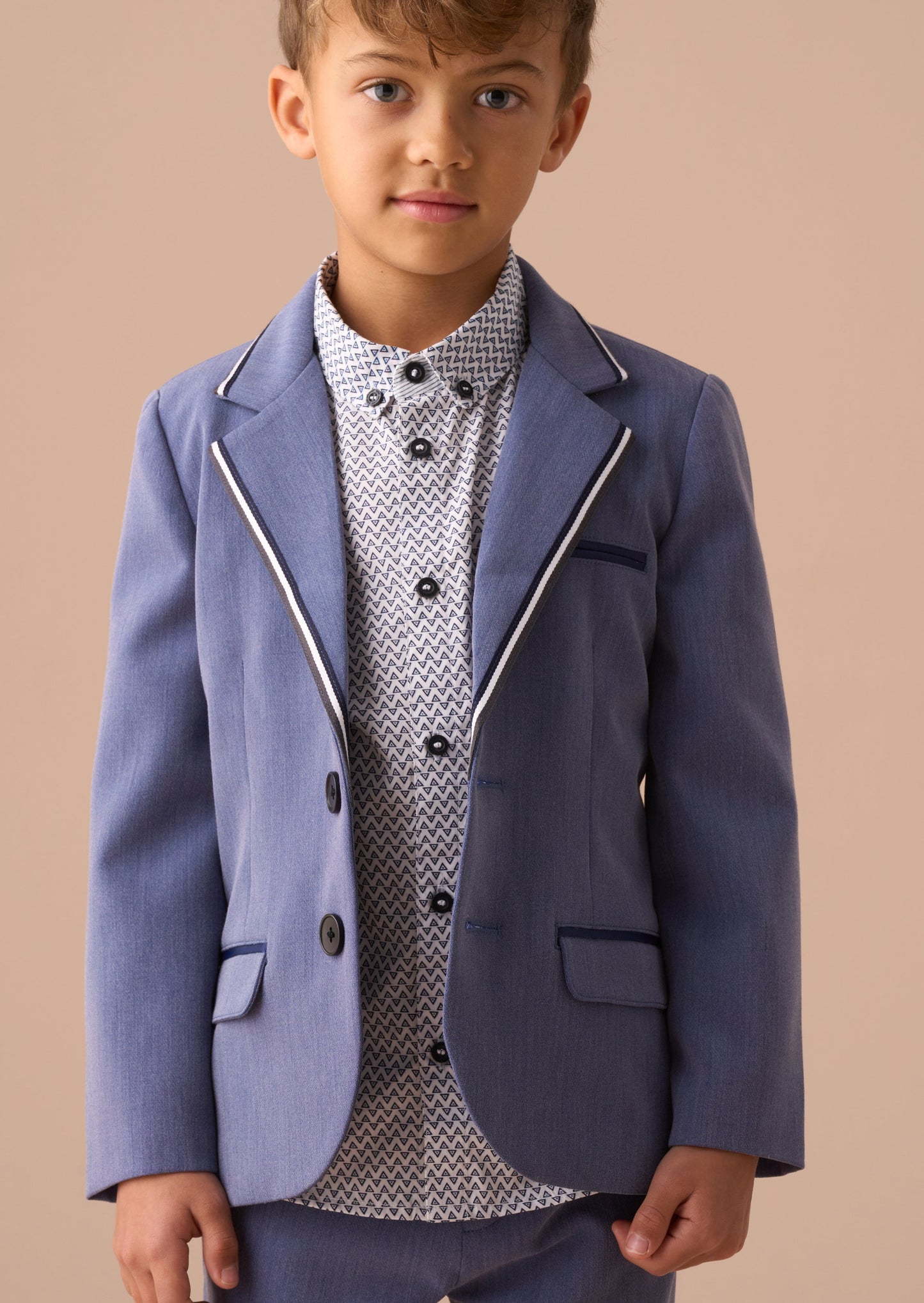 Boys Blue Smart Blazer