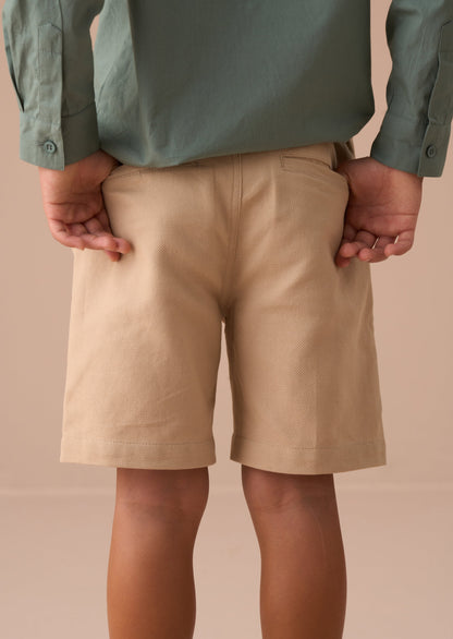 Luca Stone Textured Smart Shorts