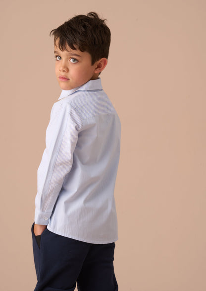 Blue Stripe Smart Shirt