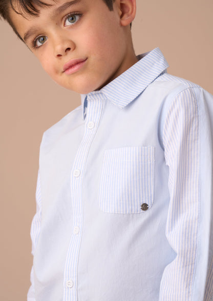 Blue Stripe Smart Shirt