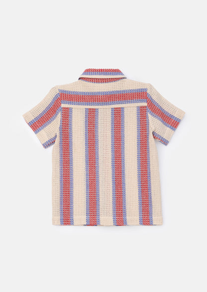 Cody Stone Stripe Knit Shirt