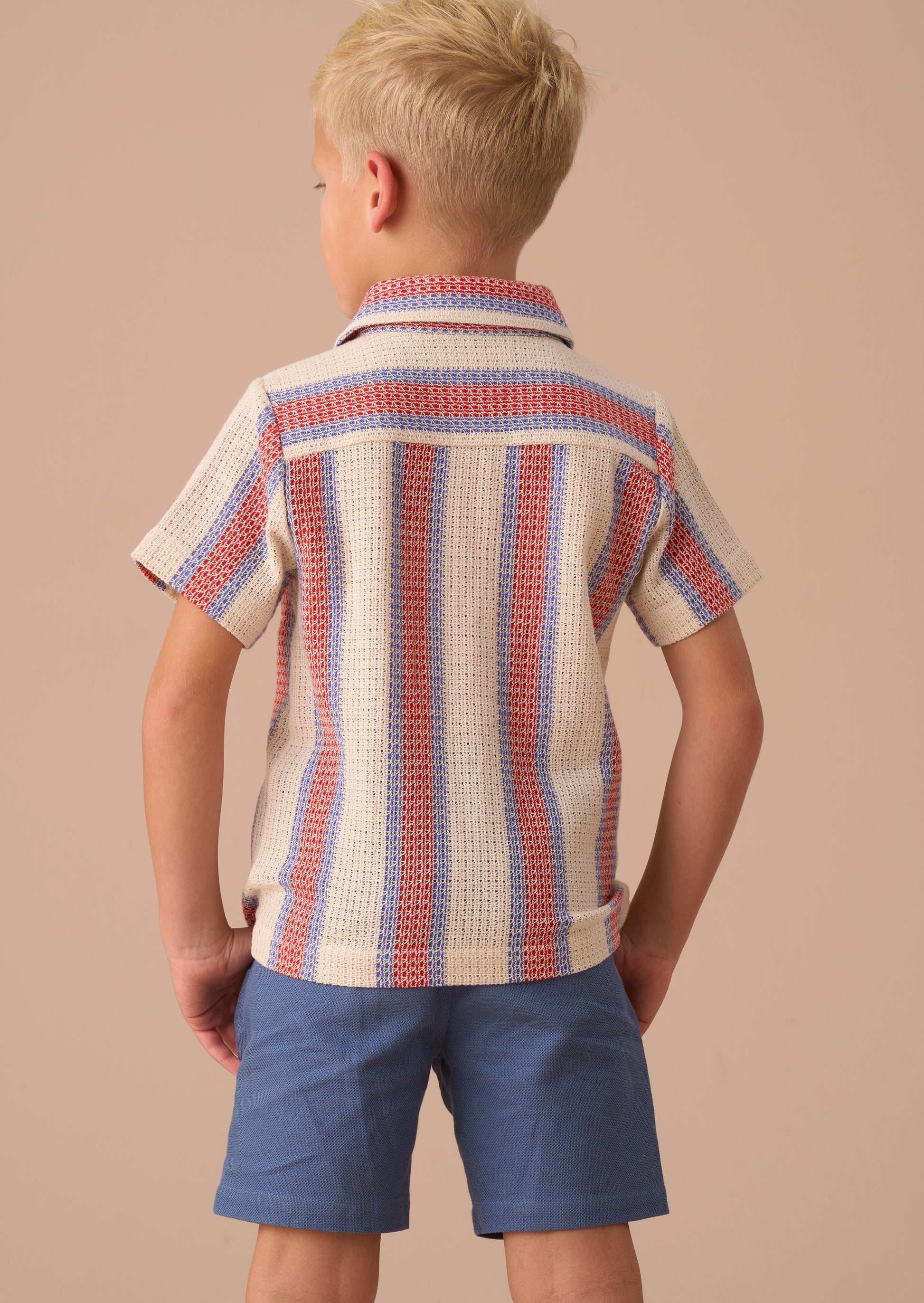 Cody Stone Stripe Knit Shirt