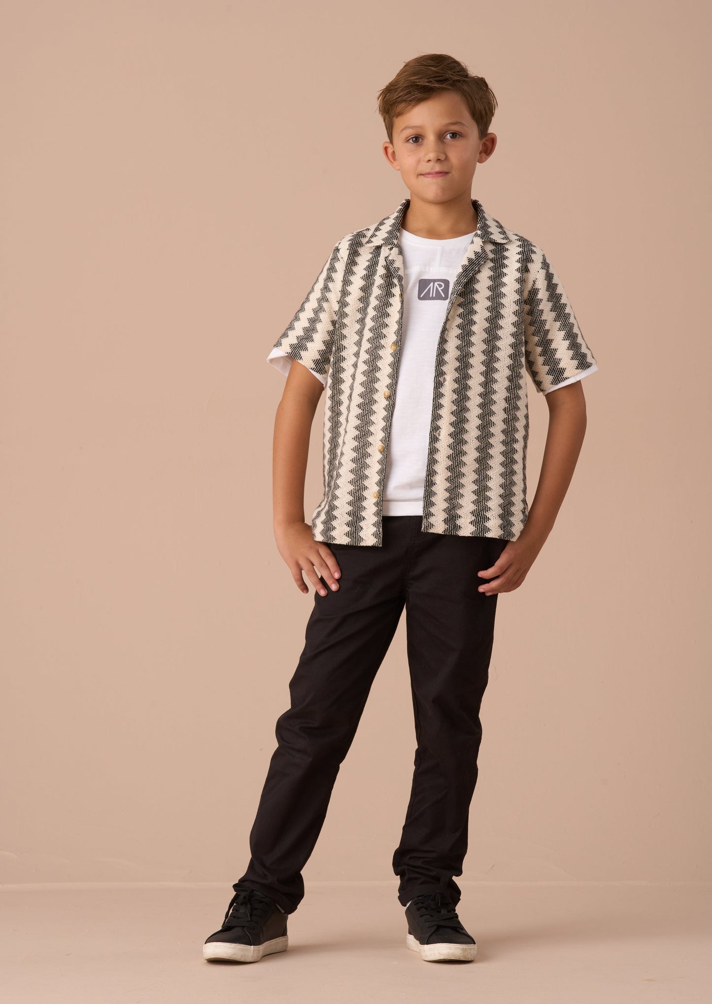 Cody Kids Stripe Knit Shirt