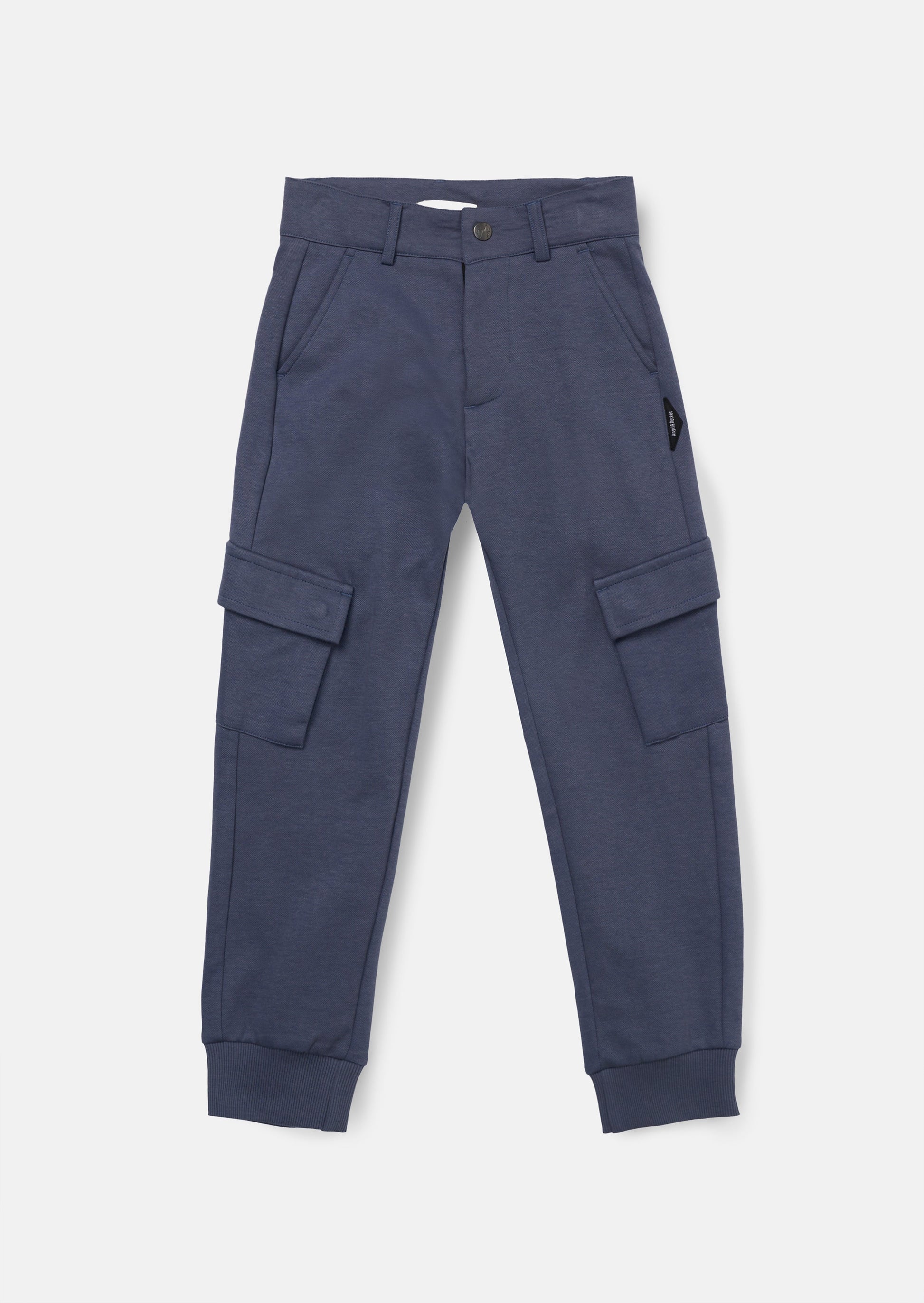 Navy Blue Smart Cargo Pants