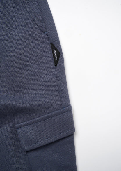 Navy Blue Smart Cargo Pants