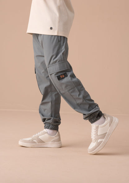 Finn Green Technical Cargo Kids Joggers