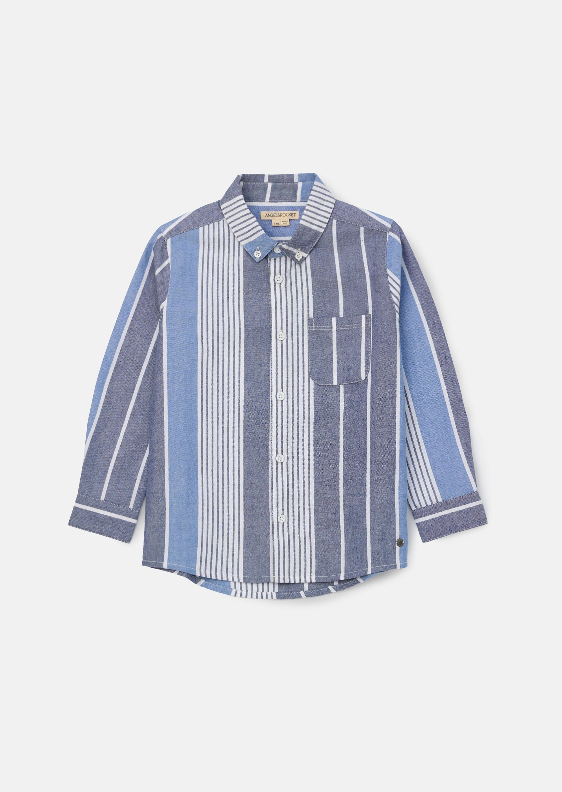 Ralph Blue Oxford Stripe