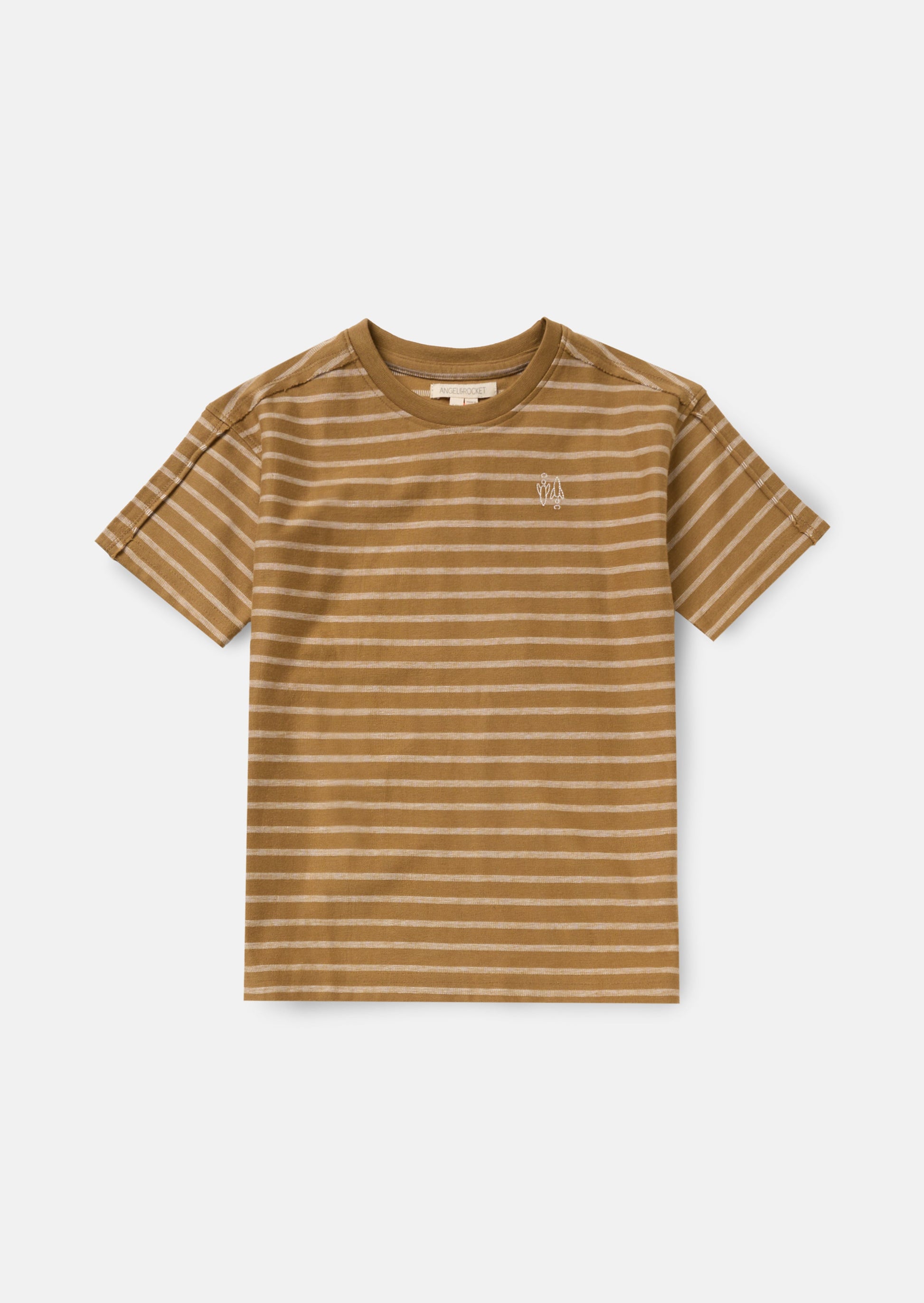 Ash Brown Textured T-Shirt