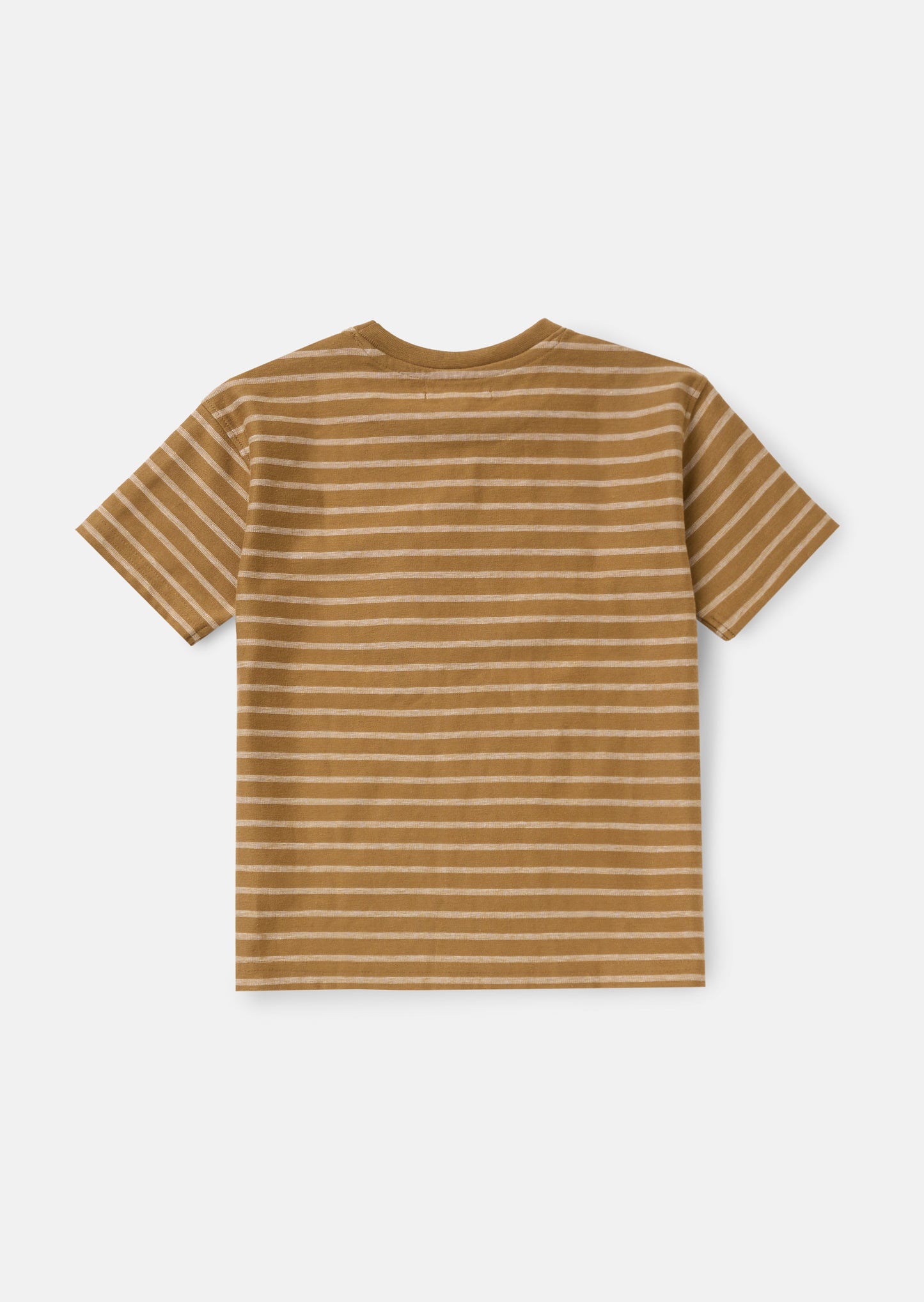 Ash Brown Textured T-Shirt