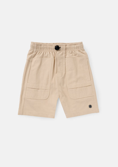 Stone Bermuda Shorts