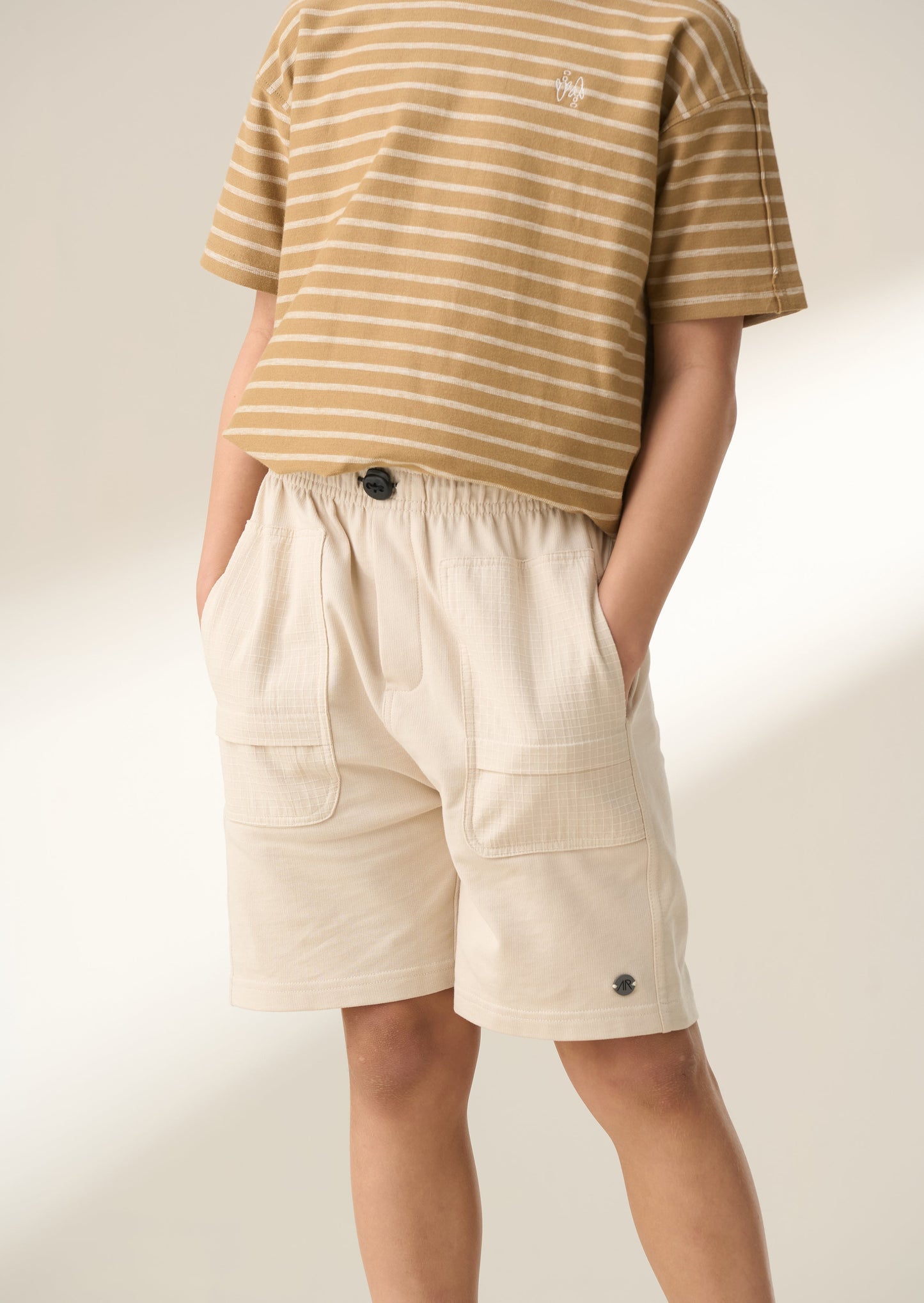 Stone Bermuda Shorts