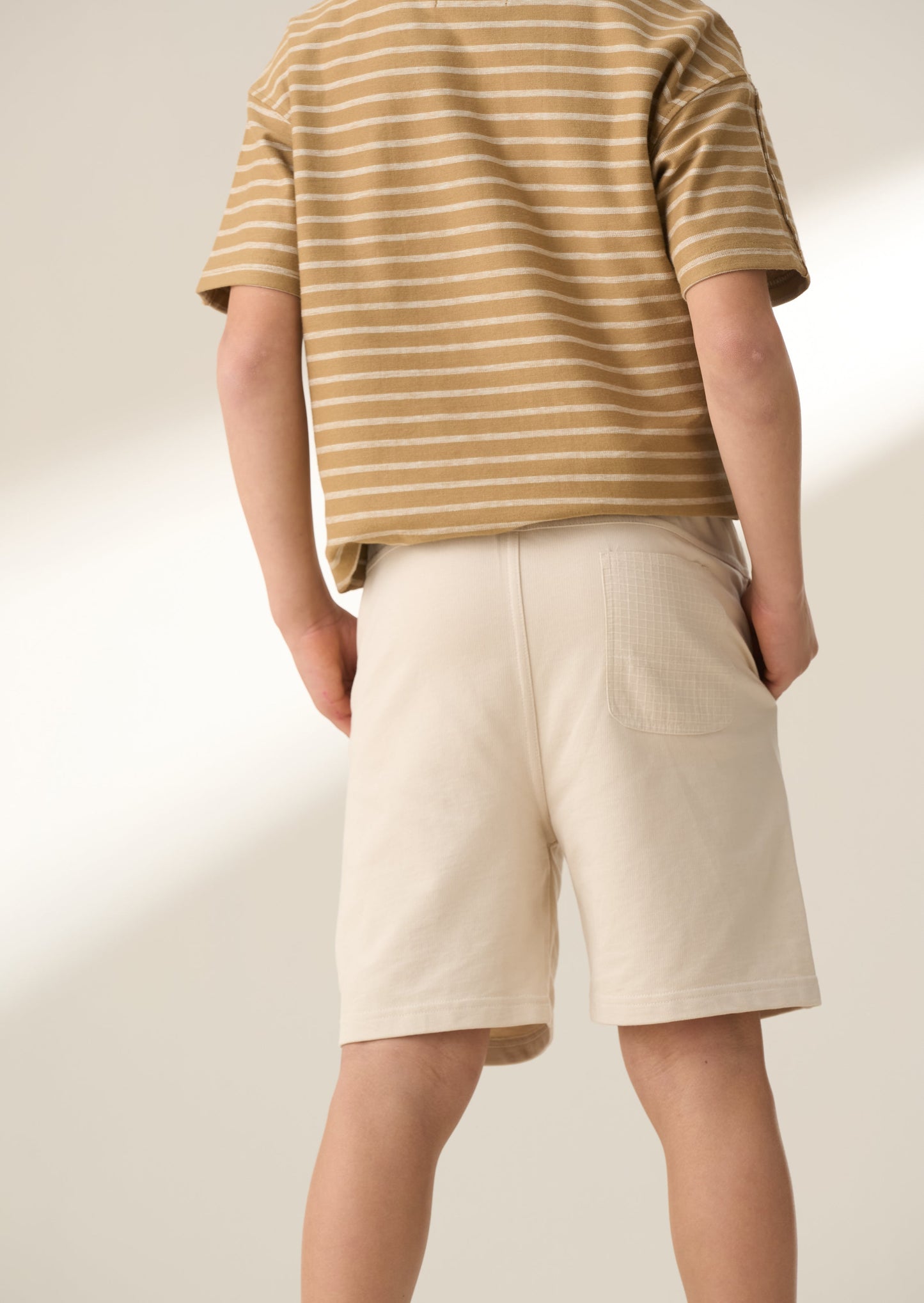 Stone Bermuda Shorts