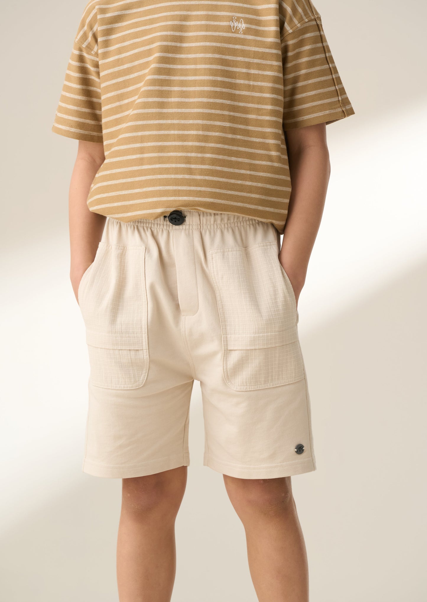 Stone Bermuda Shorts