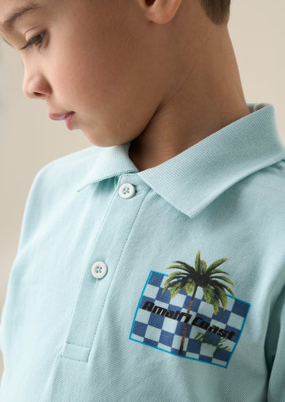 Arlo Blue Polo Shirt