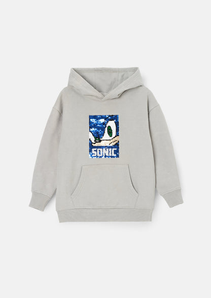 Sonic Grey Hoodie