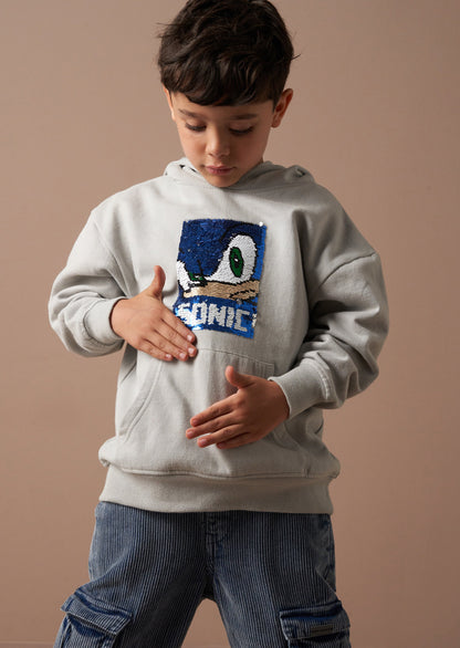 Sonic Grey Hoodie