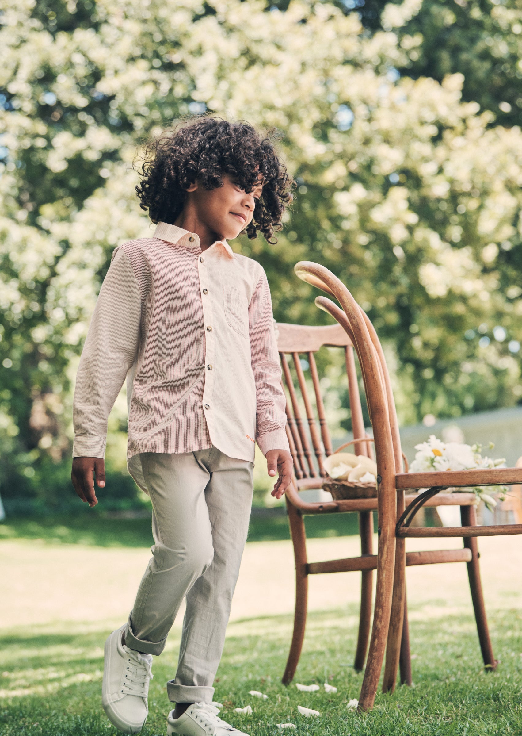 Chase Pink Multi Stripe Shirt